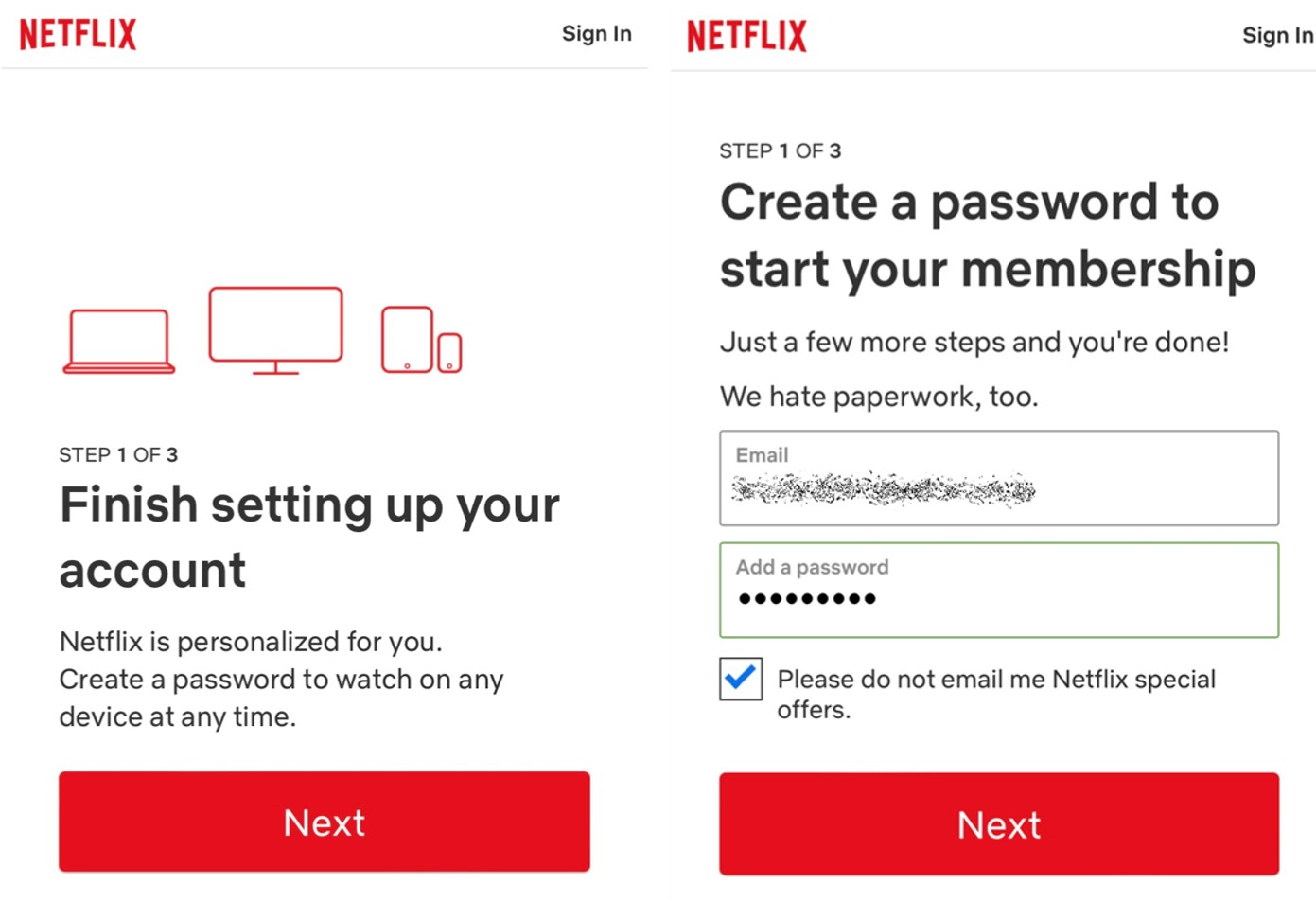 Netflixをトルコから申し込む